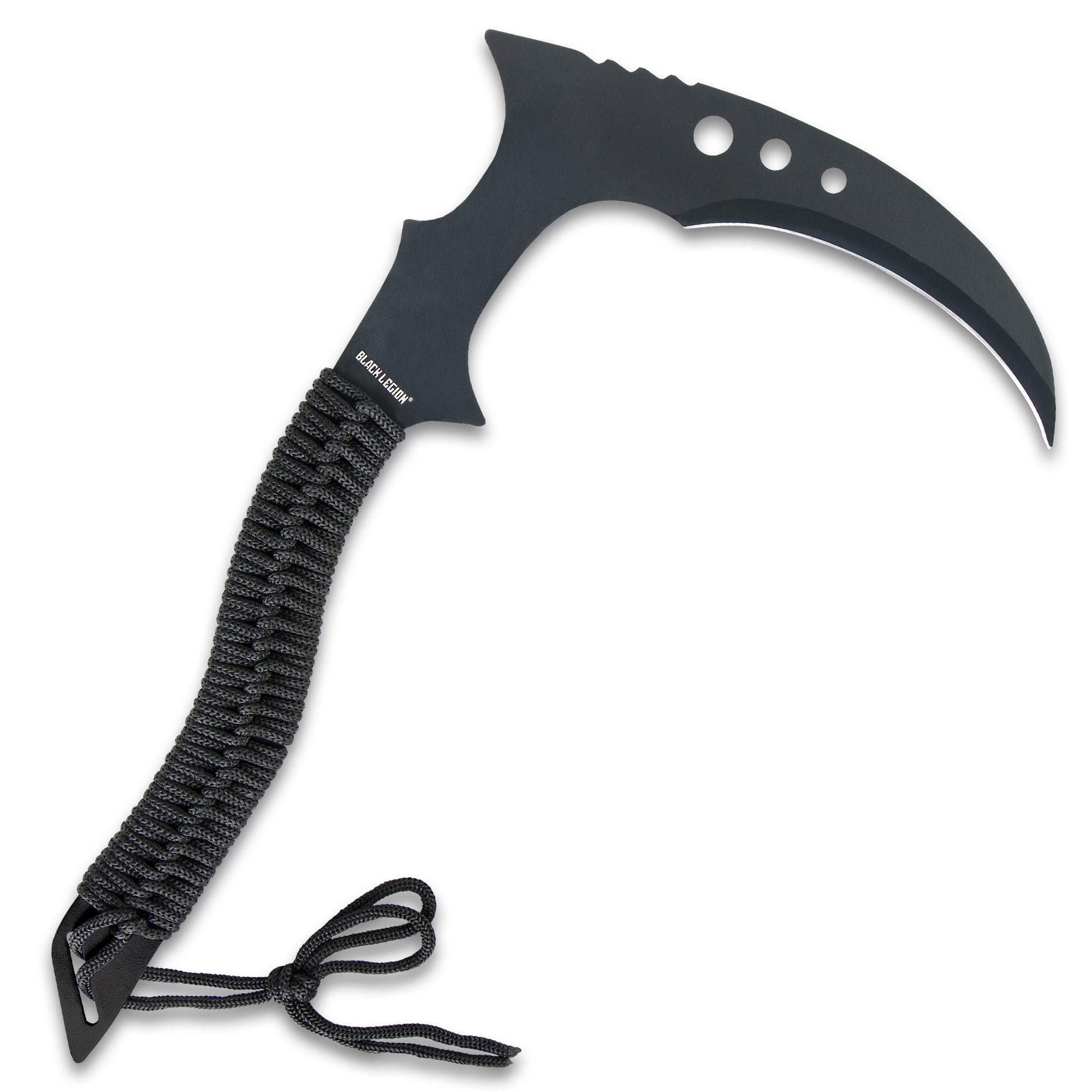 鎌　古い鎌 Amazon | Black Legion Warrior Kama 鞘付き 長さ18インチ 鎌の武器と